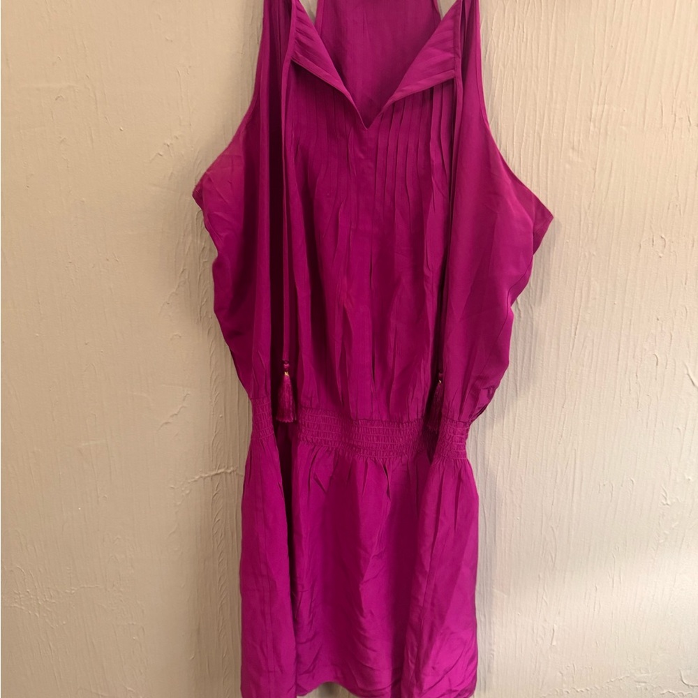 Lilly Pulitzer Fuchsia and Red Dress